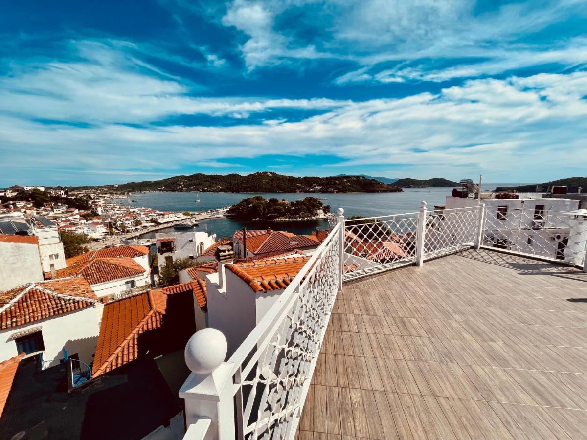Mare Gaia Apartments Szkiáthosz Kültér fotó