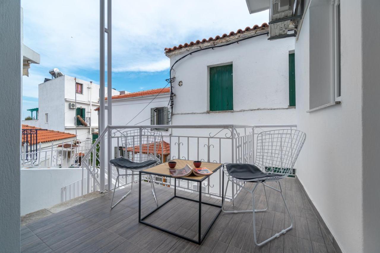 Mare Gaia Apartments Szkiáthosz Kültér fotó