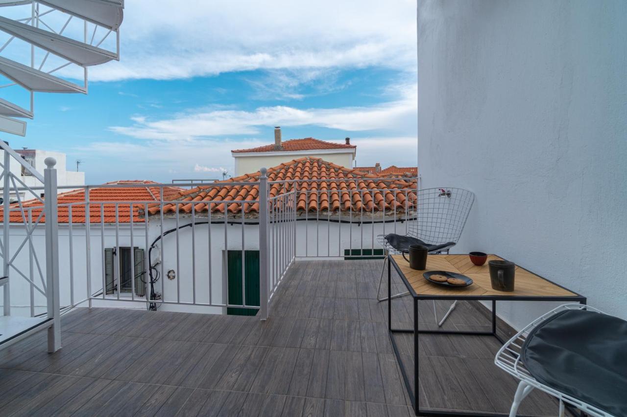 Mare Gaia Apartments Szkiáthosz Kültér fotó