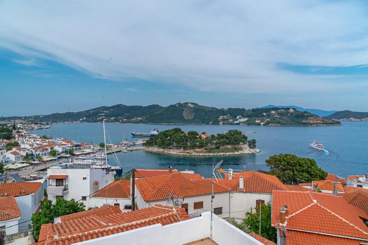Mare Gaia Apartments Szkiáthosz Kültér fotó