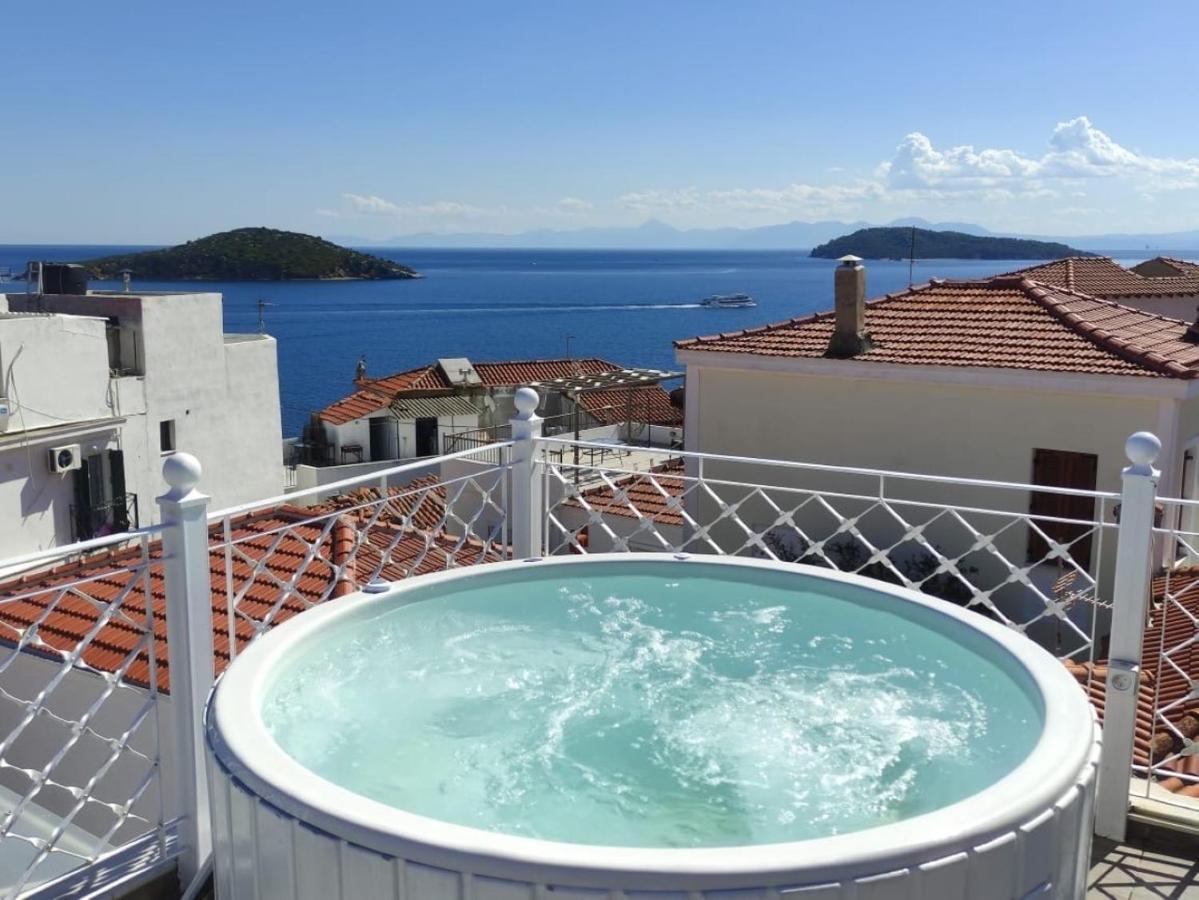 Mare Gaia Apartments Szkiáthosz Kültér fotó