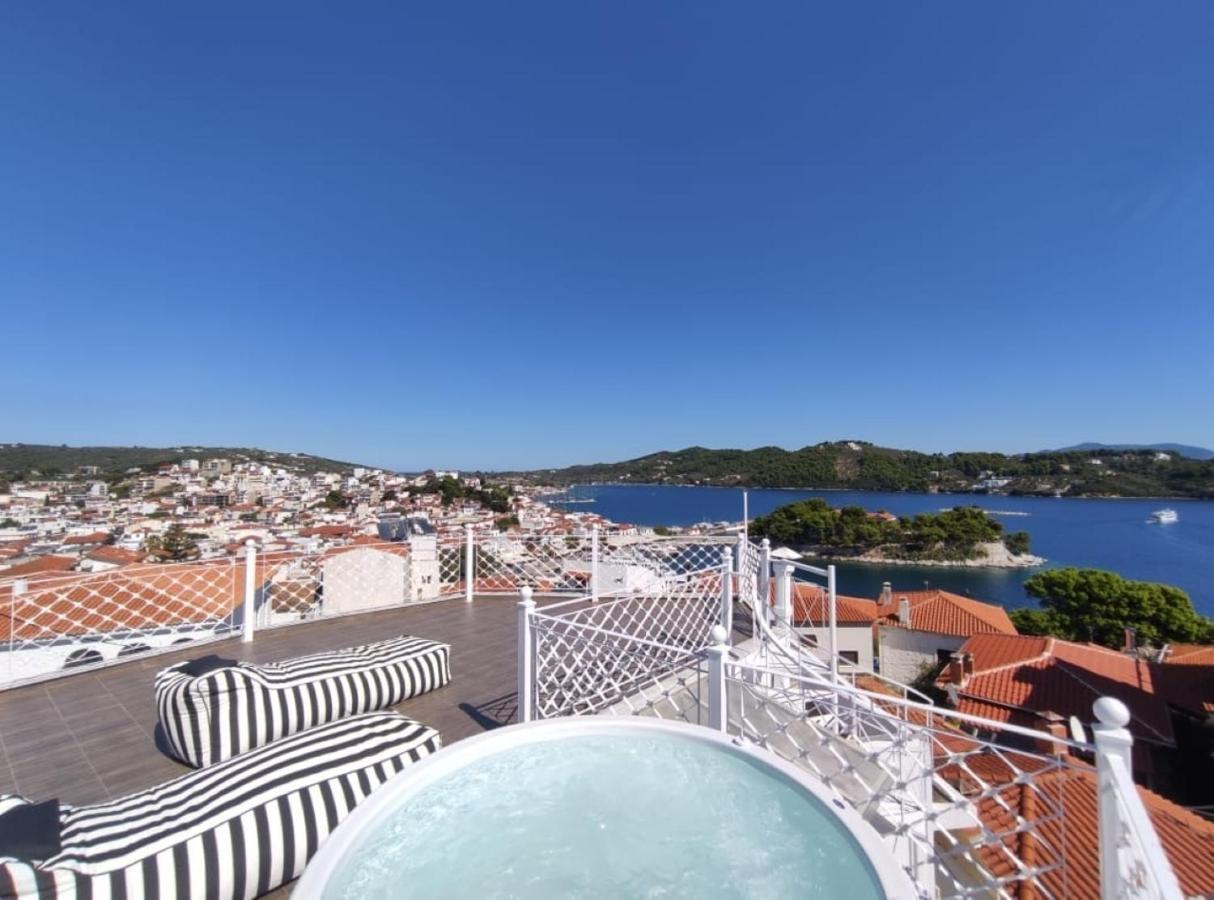Mare Gaia Apartments Szkiáthosz Kültér fotó